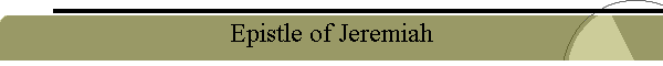 Epistle of Jeremiah