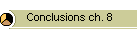 Conclusions ch. 8