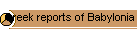 Greek reports of Babylonia