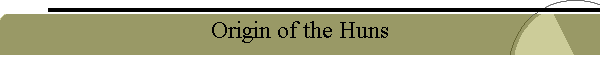Origin of the Huns