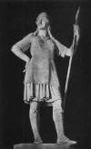 BRYNHILD<BR>
From the statue by Bissen<BR>
Photograph by Vilhelm Tryde