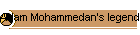 Adam Mohammedan's legend
