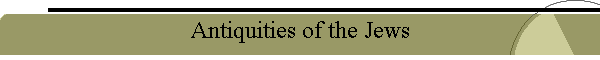 Antiquities of the Jews