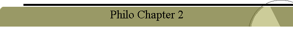 Philo Chapter 2