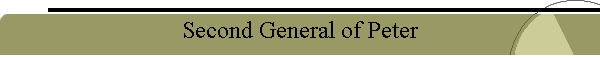 Second General of Peter