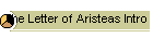 The Letter of Aristeas Intro