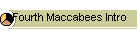 Fourth Maccabees Intro