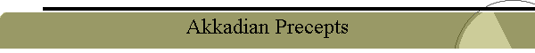 Akkadian Precepts