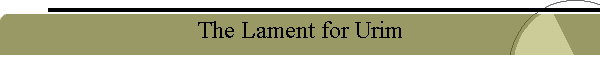 The Lament for Urim